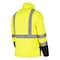 Pioneer Polyester, Zipper with Snap Storm Placket, Hi-Vis Yellow, S V1140460U-S - alternate 5